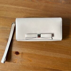 Kate Spade Large Bow Wristlet Wallet